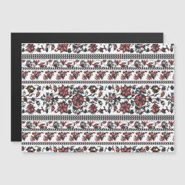 Cottagecore-Botanik-Blumenmuster Magneteinladung