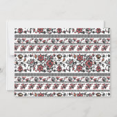 Cottagecore-Botanik-Blumenmuster Magneteinladung (Vorderseite)