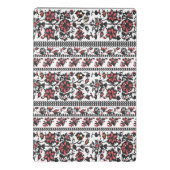 Cottagecore-Botanik-Blumenmuster Mini Klemmbrett (Rückseite)