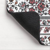 Cottagecore-Botanik-Blumenmuster Mousepad (Ecke)