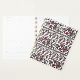 Cottagecore-Botanik-Blumenmuster Planer