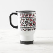 Cottagecore-Botanik-Blumenmuster Reisebecher (Links)