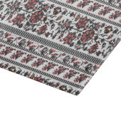 Cottagecore-Botanik-Blumenmuster Schneidebrett (Ecke)