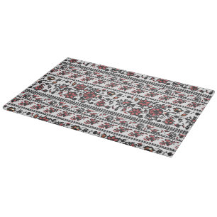 Cottagecore-Botanik-Blumenmuster Schneidebrett