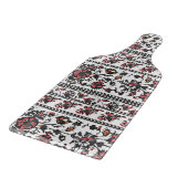 Cottagecore-Botanik-Blumenmuster Schneidebrett (Ecke)