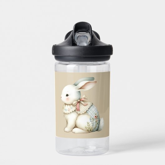 Cottagecore Bunny Charm Trinkflasche (Vorne)