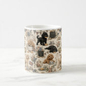 Cottagecore Cockapoo Teetasse (Mittel)