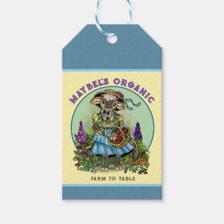 Cottagecore Cowgirl Geschenkanhänger