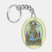 Cottagecore Cowgirl Schlüsselanhänger (Vorderseite links)