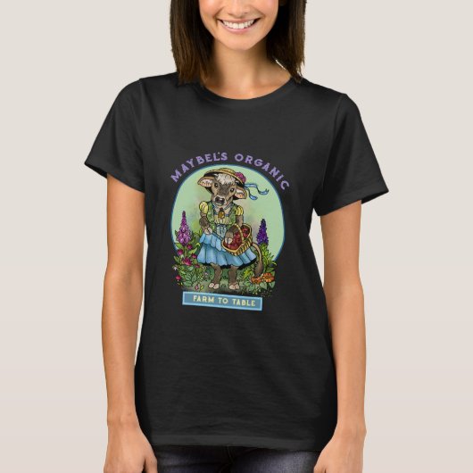 Cottagecore Cowgirl T-Shirt (Vorderseite)