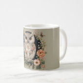 Cottagecore Eule Kaffeetasse (VorderseiteRechts)