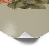 Cottagecore-Eule Poster (Ecke)