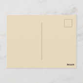 Cottagecore-Eule Postkarte (Rückseite)