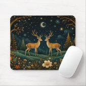 Cottagecore Fantasy-Wald-Ästhetik Mousepad (Mit Mouse)