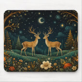 Cottagecore Fantasy-Wald-Ästhetik Mousepad (Vorne)