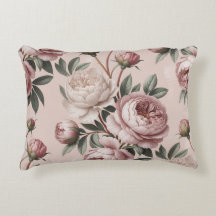 Cottagecore Floral Romantischer Vintage-Pfingstros