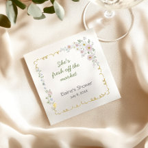 Cottagecore Floral She Off Market Bridal Shower 