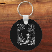 Cottagecore Forestcore Goblincore Forest Woodland Schlüsselanhänger (Vorderseite)