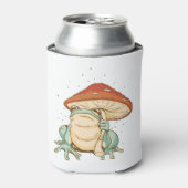Cottagecore frog with mushroom dosenkühler (Kanne Vorderseite)
