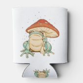 Cottagecore frog with mushroom dosenkühler (Rückseite)