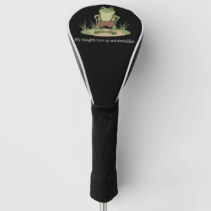 Cottagecore-Frosch Skedaddle Lustig Sarkastisch Golf Headcover
