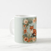 Cottagecore Fuchs Kaffeetasse (Vorderseite Links)