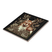 Cottagecore Fuchs Vintage Fliese (Seite)