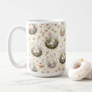 Cottagecore-Garten-Oster-Eier-Nester Vintage-Bota Kaffeetasse