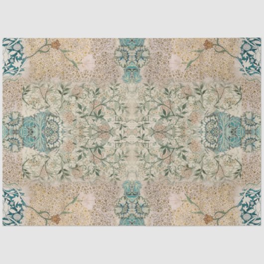 Cottagecore Gartenanlagen und Gärten Seidenpapier (Vorderseite)