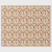 Cottagecore Geschenkpapier (Flach)