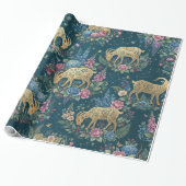 Cottagecore Glücks Steinbock Geschenkpapier (Ungerollt)