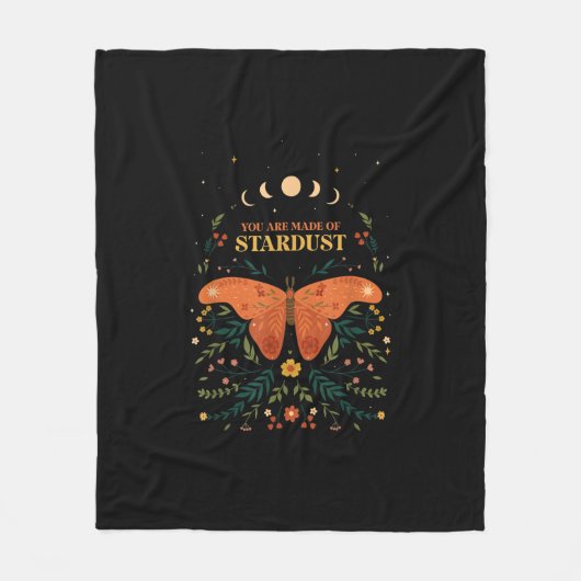 Cottagecore Goblincore Academia Aesthetic Goth Wic Fleecedecke (Vorderseite)