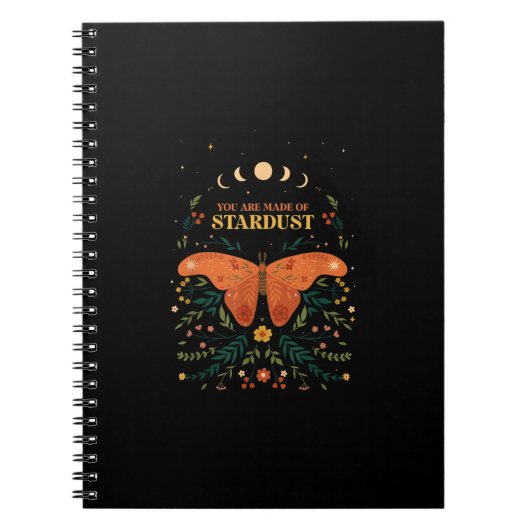 Cottagecore Goblincore Academia Aesthetic Goth Wic Notizblock (Vorderseite)