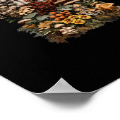 Cottagecore Goblincore Pilzesuche Poster (Ecke)