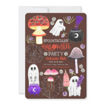 Cottagecore Halloween Ghouls Dark