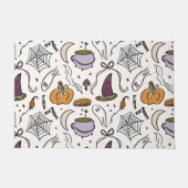 Cottagecore Halloween-Muster Fußmatte (Vorderseite)