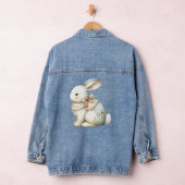 Cottagecore-Hasen-Charm Jeansjacke (Hangar)