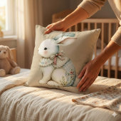 Cottagecore-Hasen-Charm Kissen