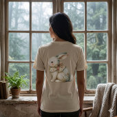 Cottagecore-Hasen-Charm T-Shirt