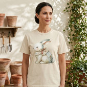 Cottagecore-Hasen-Charm T-Shirt