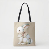 Cottagecore-Hasen-Charm-Tasche Tasche (Vorderseite)
