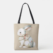 Cottagecore-Hasen-Charm-Tasche Tasche (Rückseite)