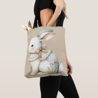 Cottagecore-Hasen-Charm-Tasche