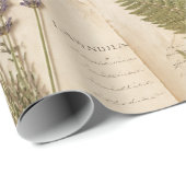 Cottagecore Herbarium Wrap Geschenkpapier (Rolleneckpunkt)