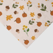 Cottagecore Herbstmuster Seidenpapier (Detail)