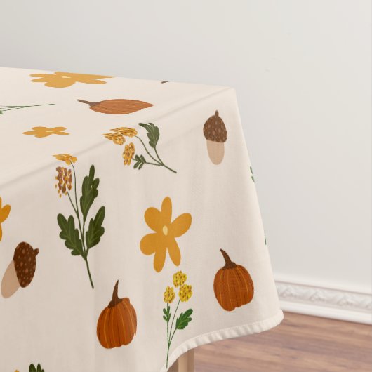 Cottagecore Herbstmuster Tischdecke (Beispiel)