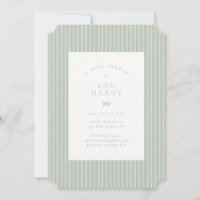 Cottagecore-Herringbone-Staub-Sage-Baby-Shower-Ein