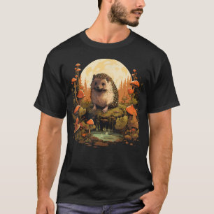 Cottagecore-Igel-Ästhetik-Pilz-Outfit für T-Shirt