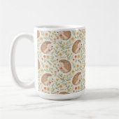 Cottagecore-Igel Kaffeetasse (Links)