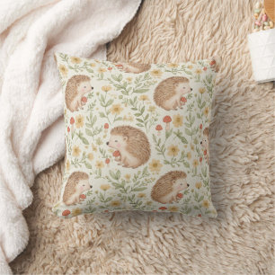 Cottagecore-Igel Kissen